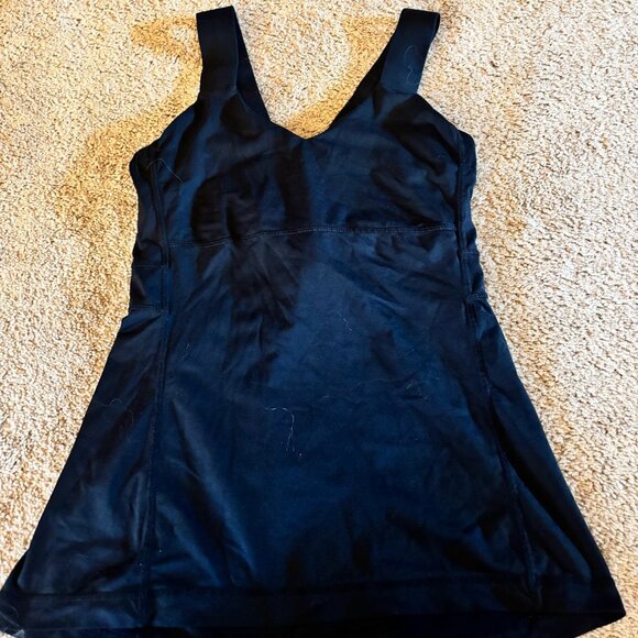 lululemon athletica Tops - Lululemon Crossback Tank Size 8 Black